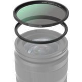 SmallRig 4728 Attachable CPL Filter w/ T Mount Filter Adapter (67mm)