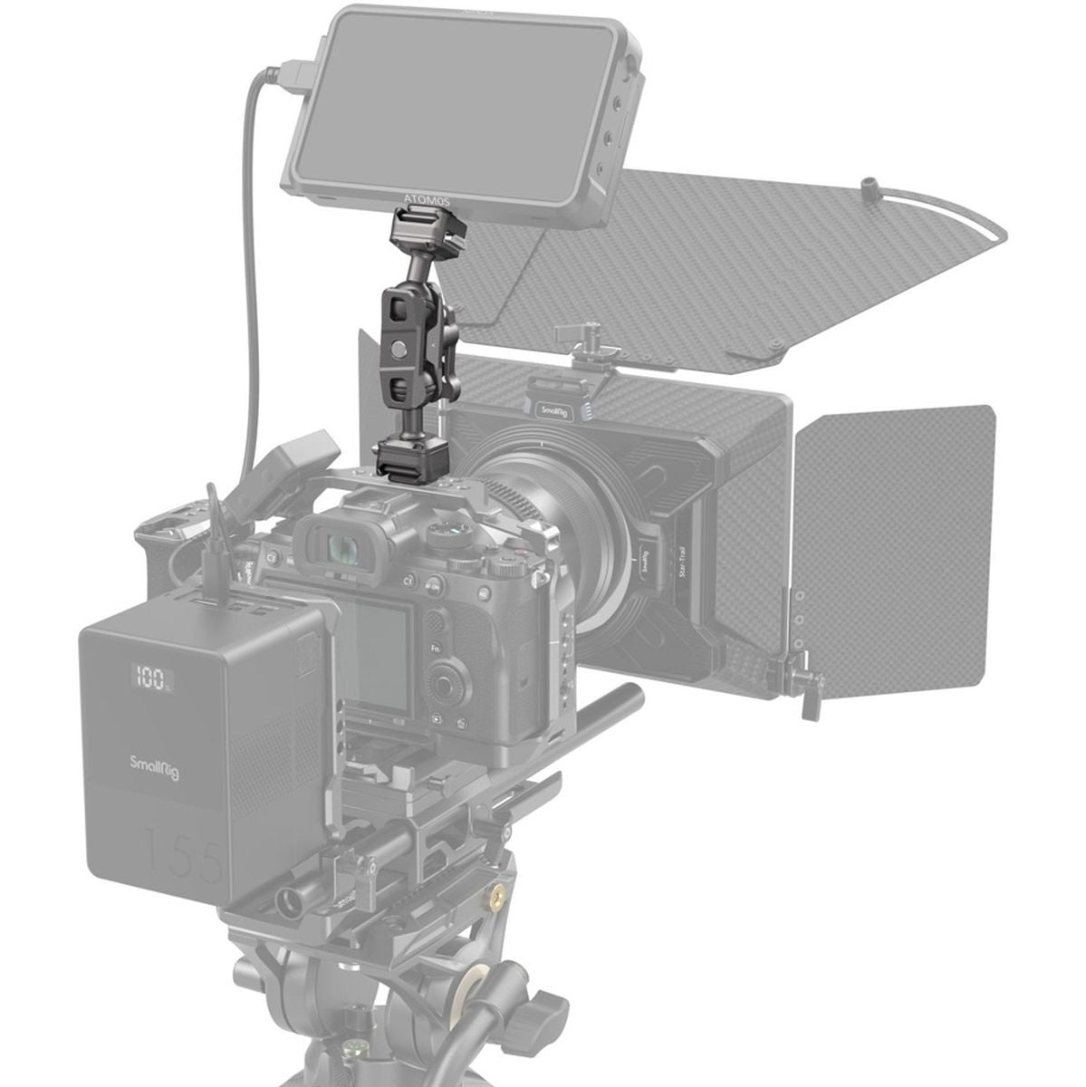 SmallRig 4488 Hawklock H21 Quick Release Magic Arm w/ Ball Head