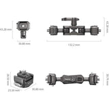 SmallRig 4488 Hawklock H21 Quick Release Magic Arm w/ Ball Head