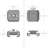 SmallRig 4500 Hawklock H18 Quick Release Support w/ Cold Shoe