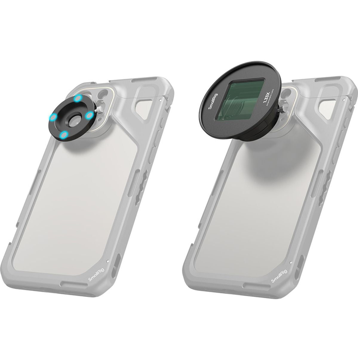 SmallRig 4590 1.33X Anamorphic Lens For Mobile Phone (T Moun