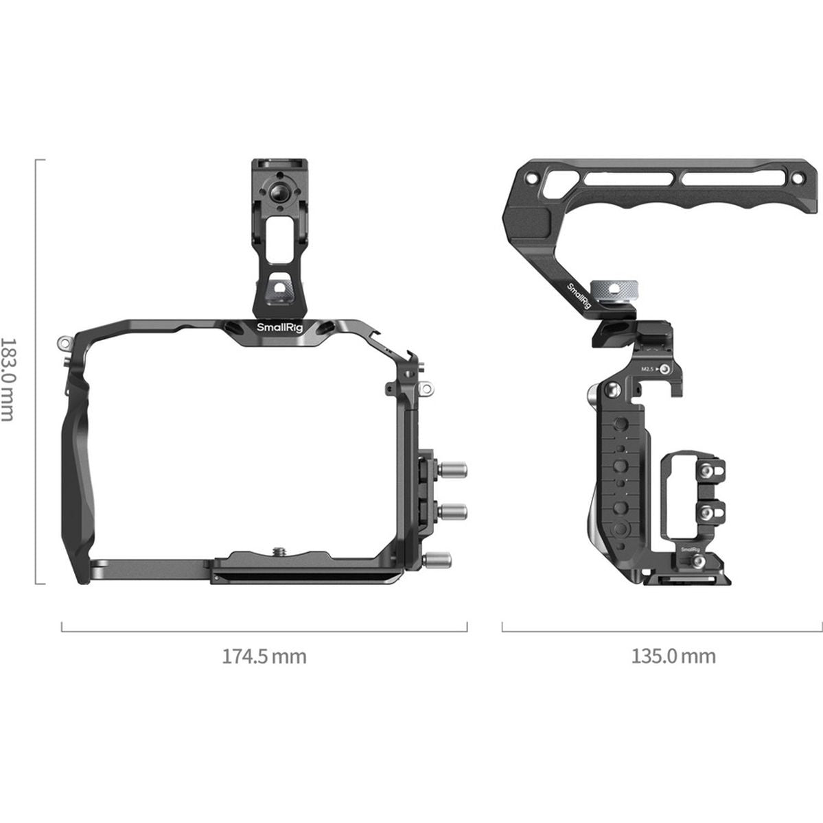 SmallRig 4825 Hawklock Quick Release Cage Kit For Panasonic LUMIX GH7 / GH6