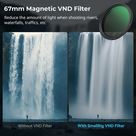 SmallRig 4726 5 In 1 Filter Kit VND 2 32 + CPL + 1/4 Effect Black Mist (67mm) - image 3 of 5