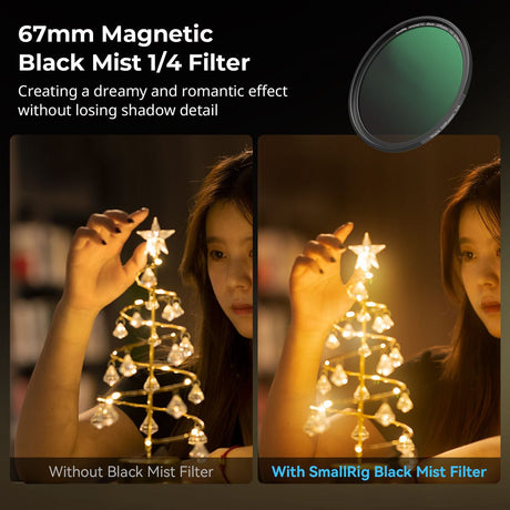 SmallRig 4726 5 In 1 Filter Kit VND 2 32 + CPL + 1/4 Effect Black Mist (67mm) - image 5 of 5