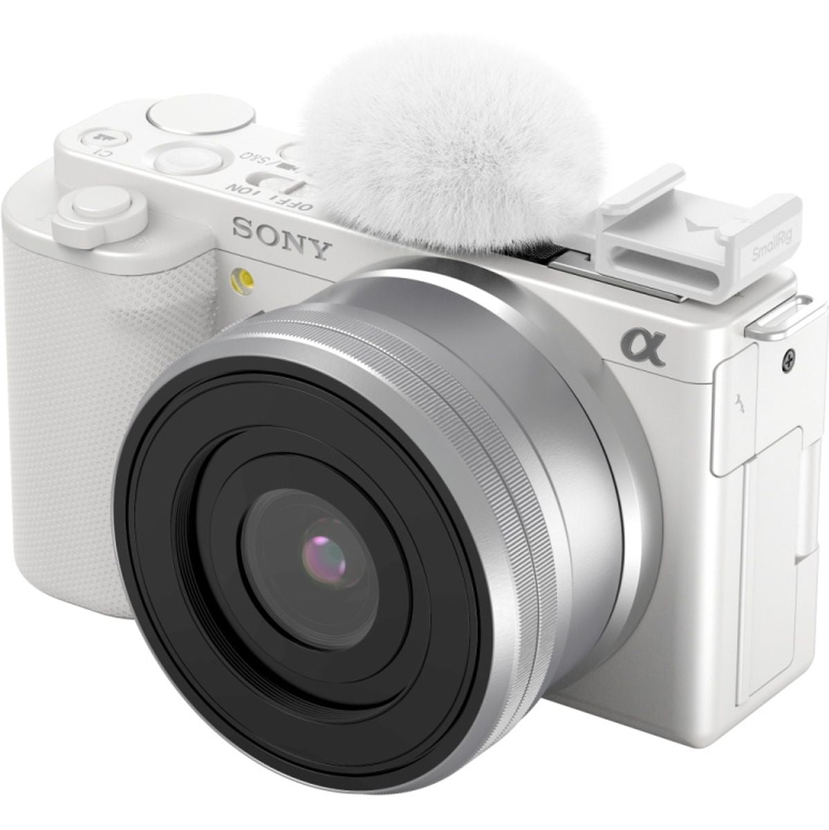 SmallRig 4734 Cold Shoe Adapter w/ Furry Windscreen For Sony ZV Series Cameras - image 4 of 5