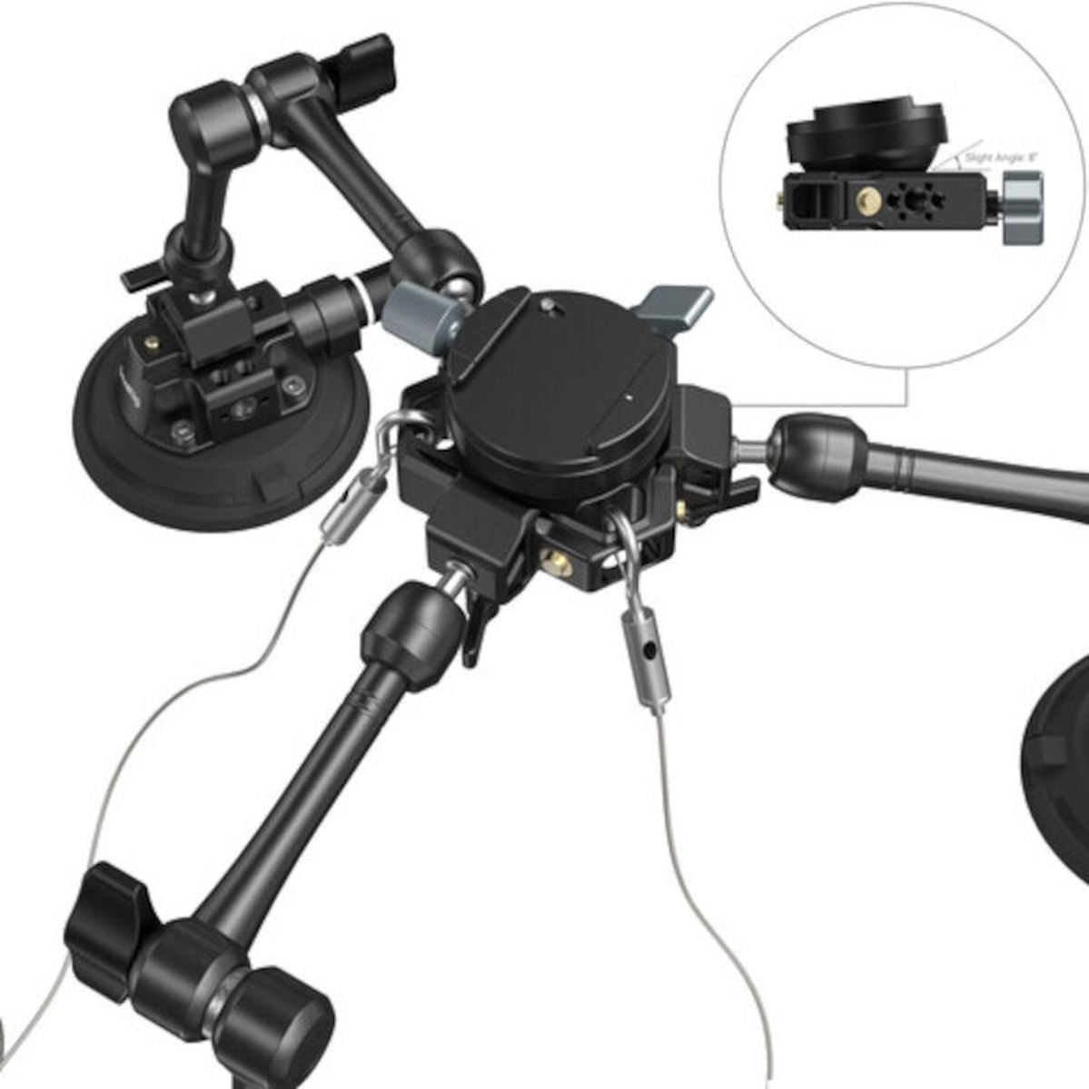 SmallRig 3565B Suction Cup Camera Support Kit SC 15K For Vehicle Shooting