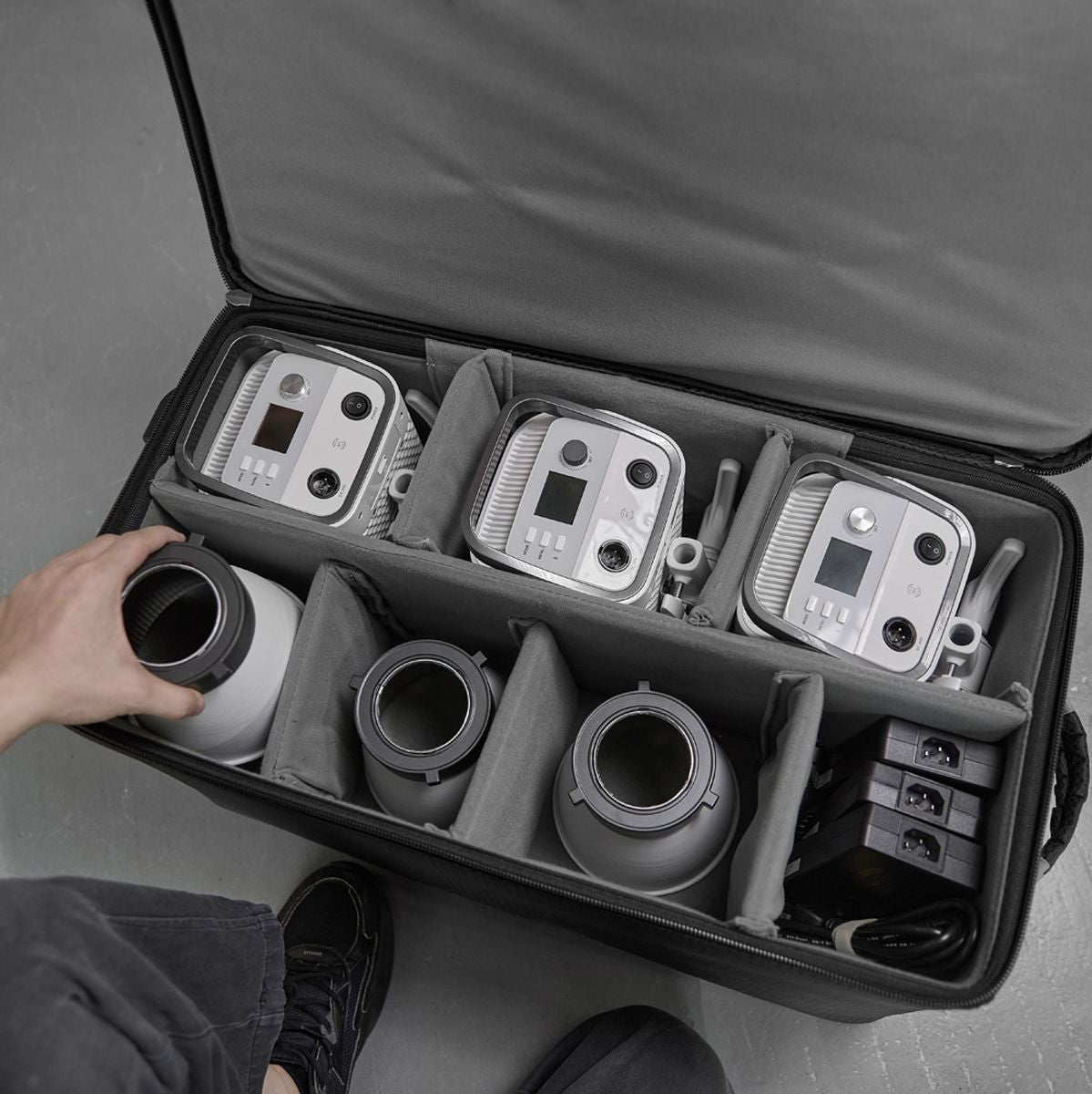 Godox Litemons LA300BI Bi Colour LED Video Light 3 Light Kit - image 2 of 5
