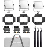 Godox Litemons LP1200R RGB LED Light Panel 3 Light Kit