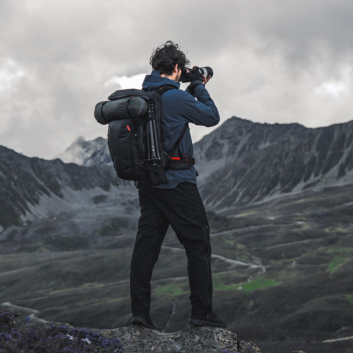PGYTECH Onepro Flex Backpack 50L Space Black Camera Insert L
