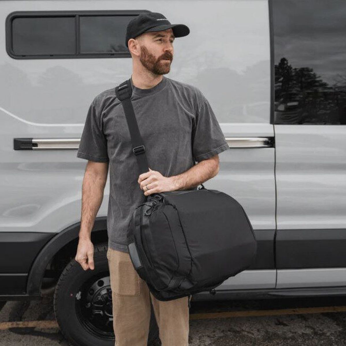 WANDRD Carryall Duffel Shoulder Strap Black - image 3 of 3