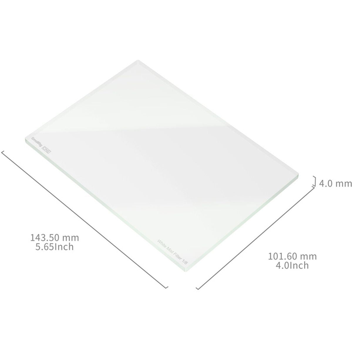 SmallRig 4743 Cine 4 X 5.65 White Mist 1/8 Filter