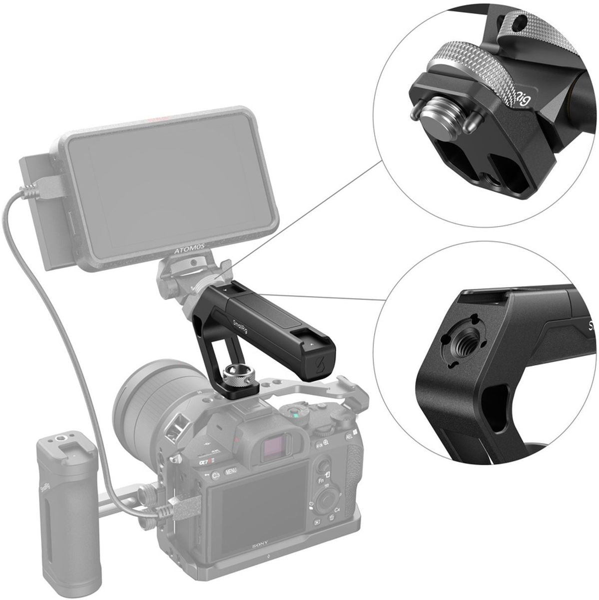 SmallRig 4757 ARRI Locating Top Handle (Tiny)