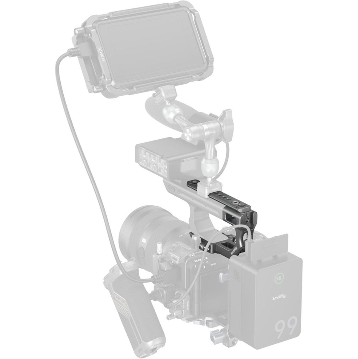 SmallRig 4830 Extension Mount Plate Kit For Sony FX3 / FX30 XLR Handle