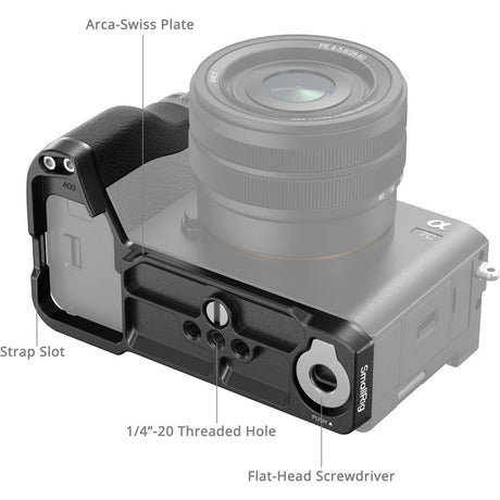 SmallRig 4797 L Shape Mount Plate w/ Silicone Handle For Sony Alpha 7C II / 7CR - image 3 of 5