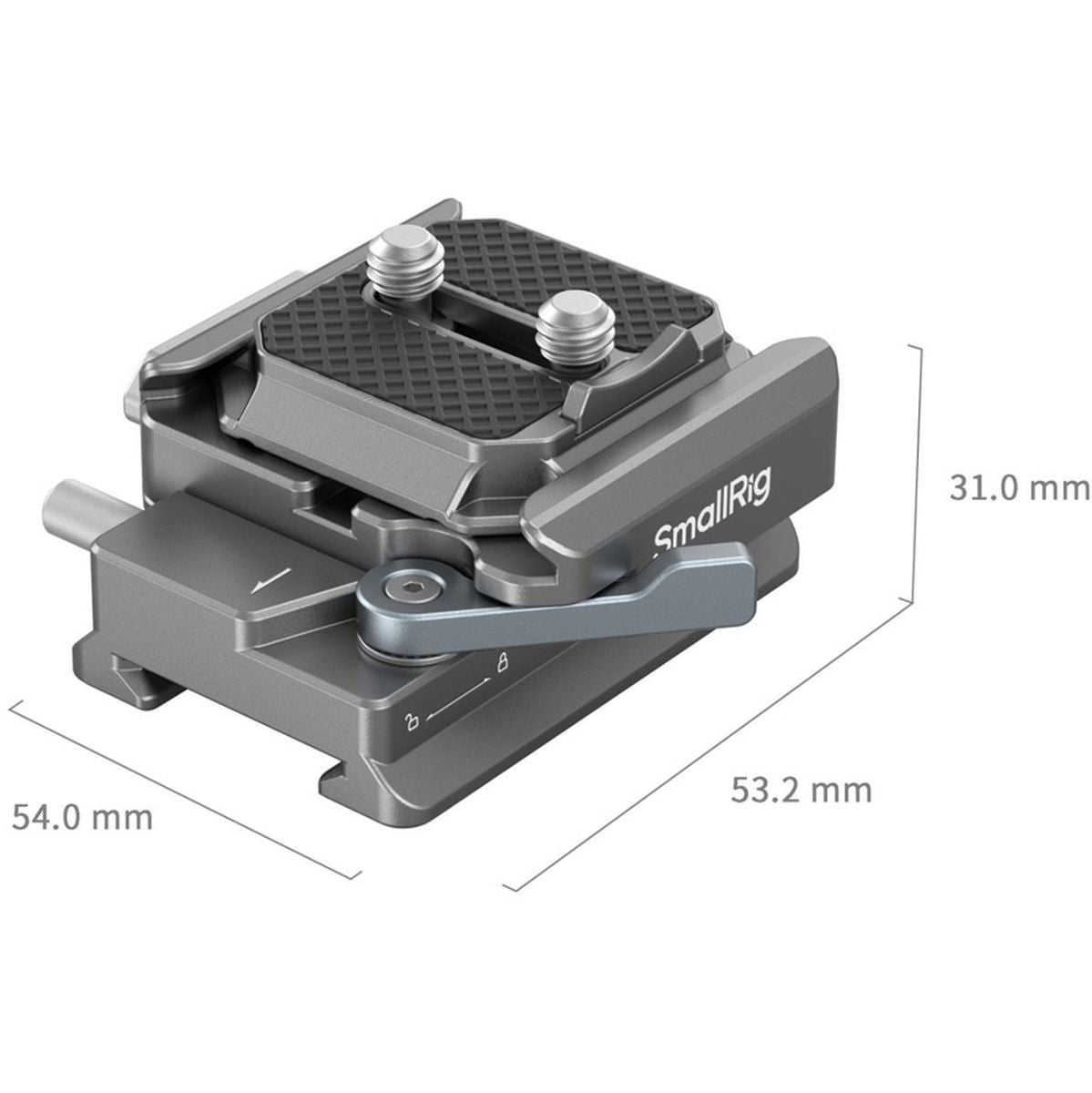 SmallRig 4639 Hawklock H38 Arca Swiss Quick Release Plate For DJI Stabilizers