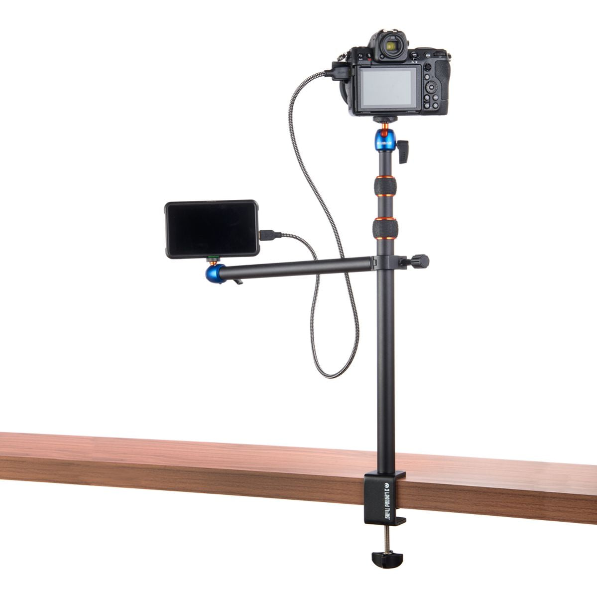 3 Legged Thing Camera Desk Mount Stand CDMS 1A Black / Blue