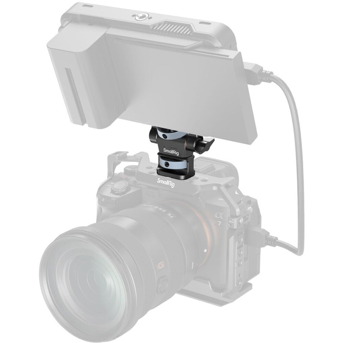 SmallRig 4886 Swivel And Tilt Adjustable Monitor Support w/ 1/4 20 Screws