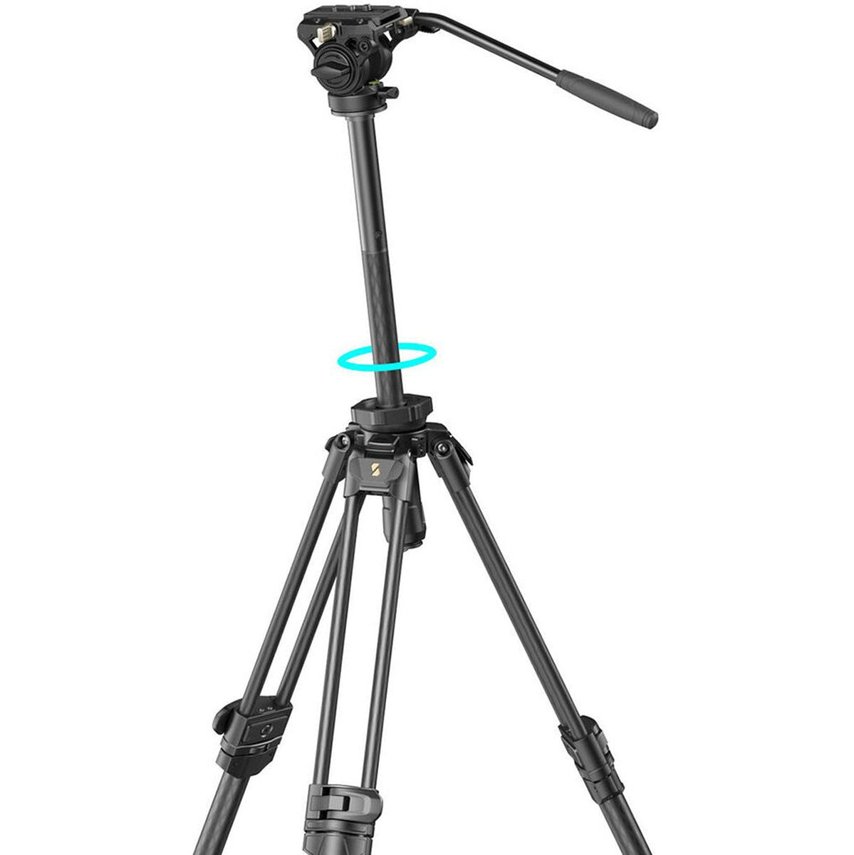 SmallRig Lightweight Video Carbon Fiber Tripod Kit AD 50 Pro 4420