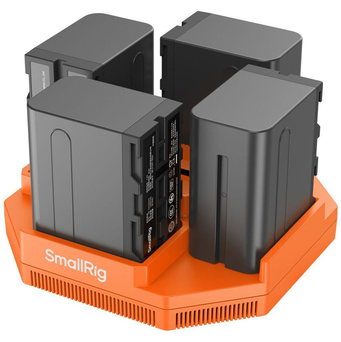 SmallRig 4837 NP F 4 Channel Camera Battery Charger