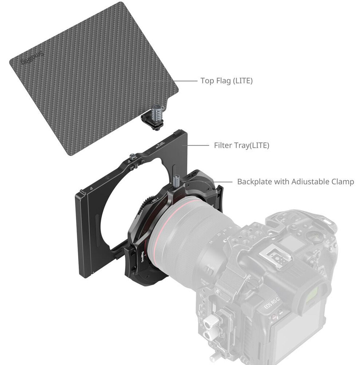 SmallRig 4409 Lite Matte Box w/ Adjustable Clamp