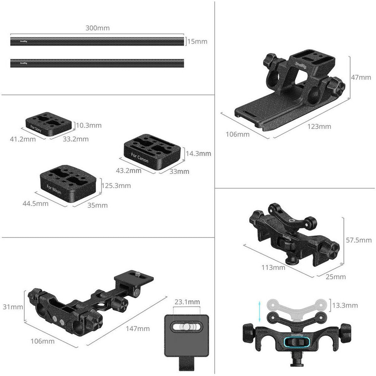 SmallRig 4429 Wildlife Photography Kit (501PL)