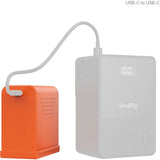 SmallRig 4972 NP F970 USB C Rechargeable Camera Battery (Orange)