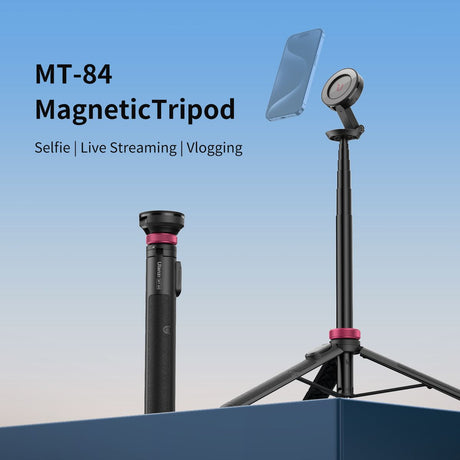 Ulanzi MT-84 Selfie Stick Tripod 153cm Magnetic + Remote - image 3 of 5