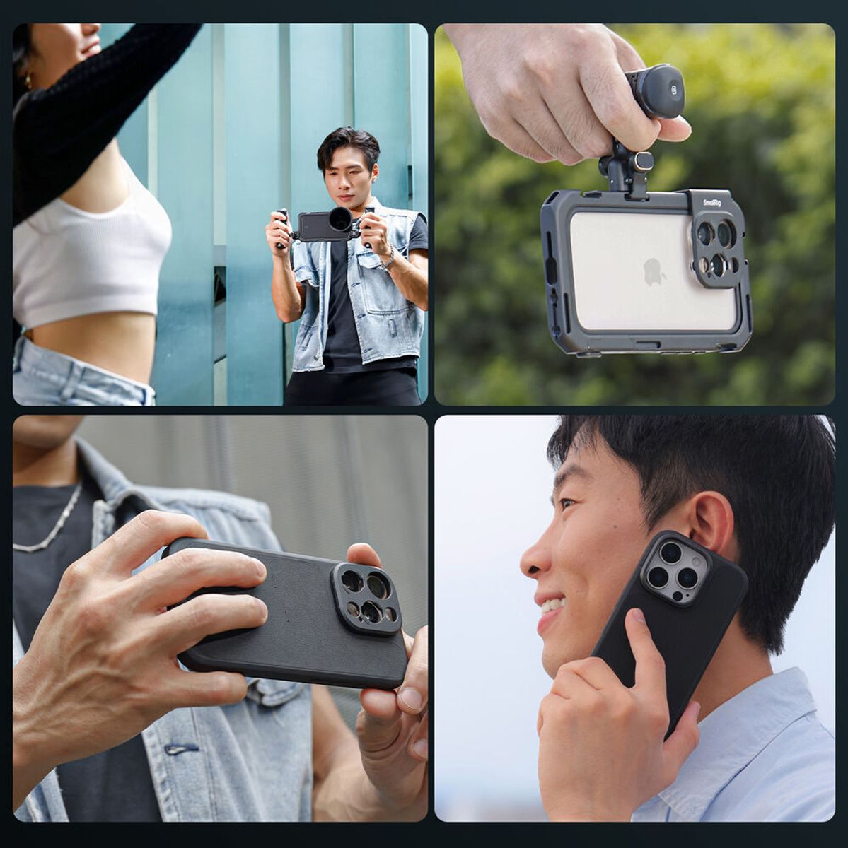 SmallRig 4828 Mobile Video Cage Flagship Edition For iPhone 16 Pro