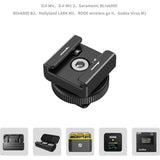 SmallRig 4822 Wireless Microphone Support w/ Cold Shoe Mount