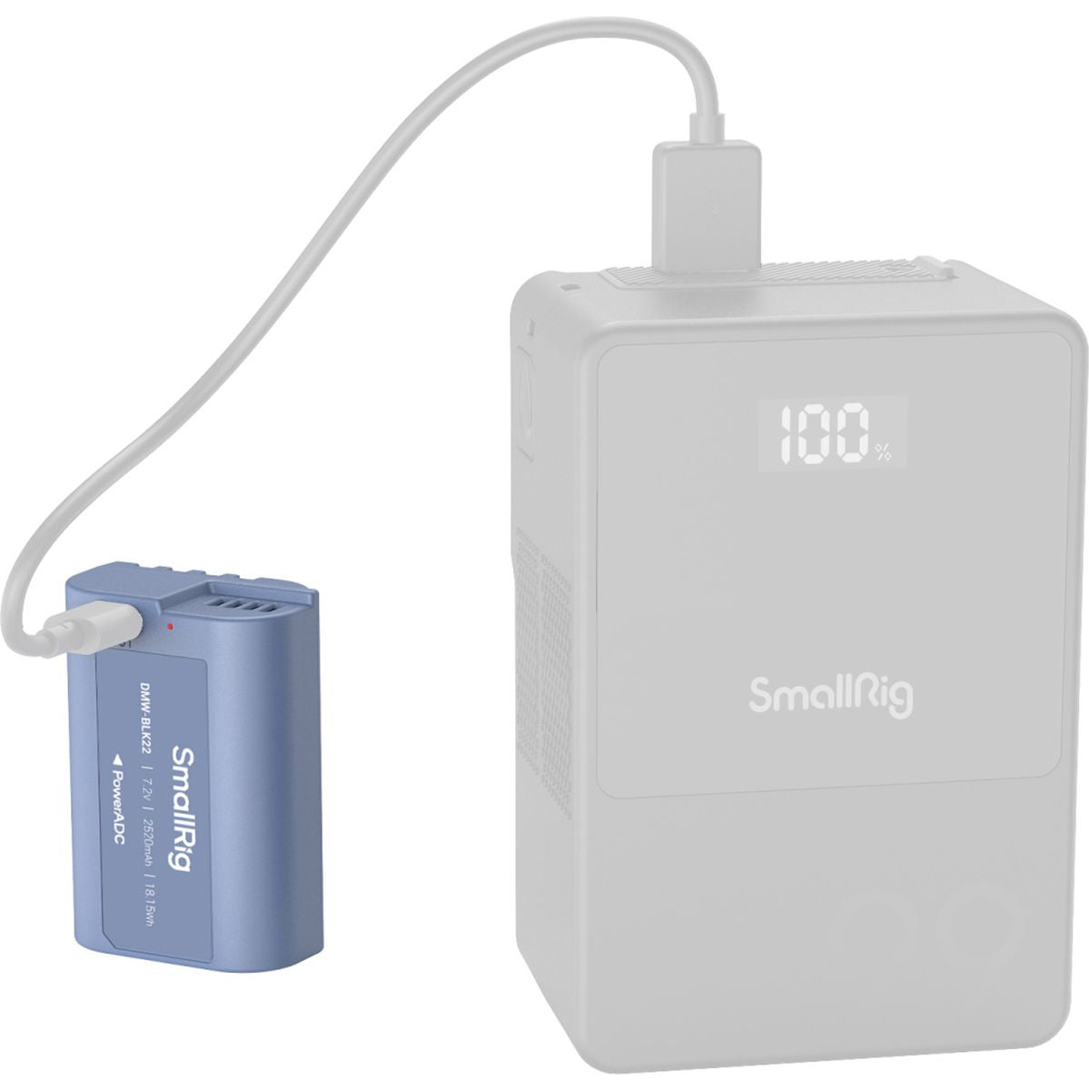 SmallRig 4906 DMW BLK22 USB C Rechargeable Camera Battery