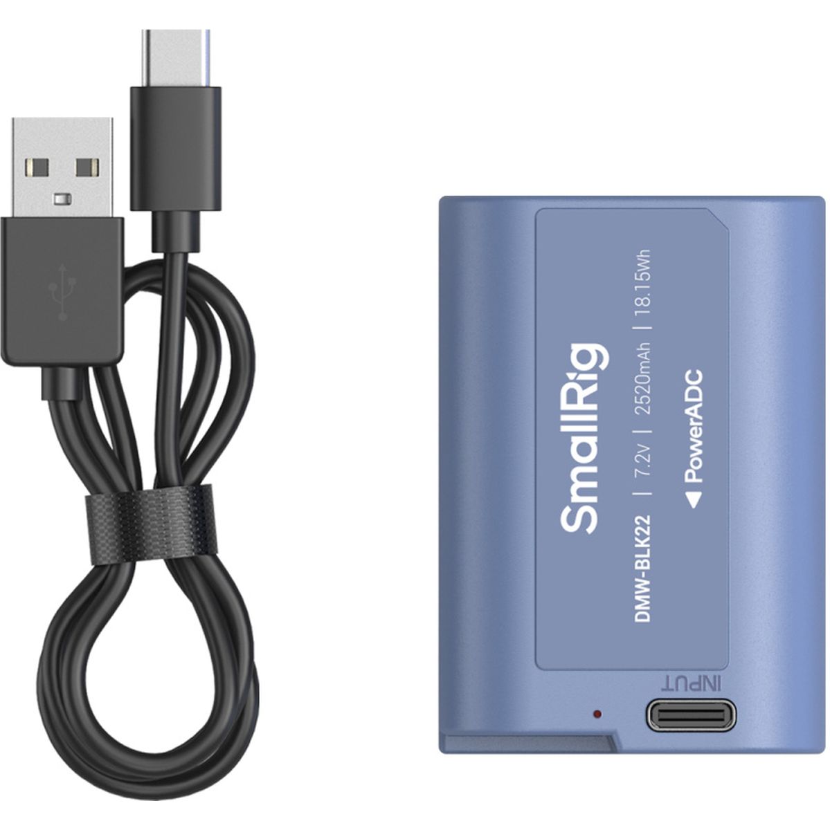 SmallRig 4906 DMW BLK22 USB C Rechargeable Camera Battery