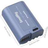 SmallRig 4906 DMW BLK22 USB C Rechargeable Camera Battery