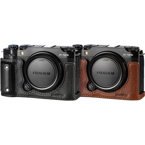 SmallRig 4880 Camera Leather Half Case Kit For Fujifilm X M5 (Brown)