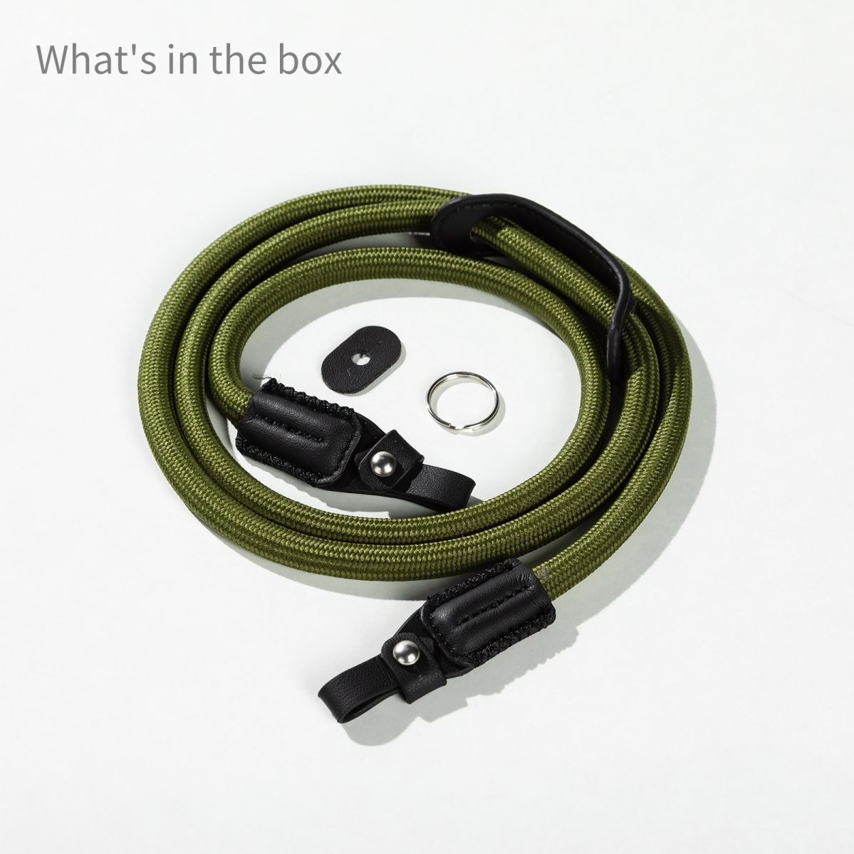SmallRig 5056 Universal Braided Shoulder Strap (Green)
