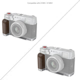 SmallRig 4804 Wooden L Shape Grip For Fujifilm X100VI / X100V (Silver)