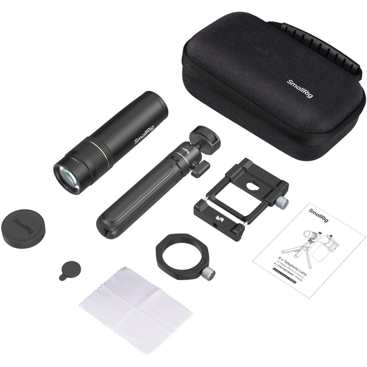 SmallRig 4737 8X Telephoto Lens For Mobile Phone (T Mount)