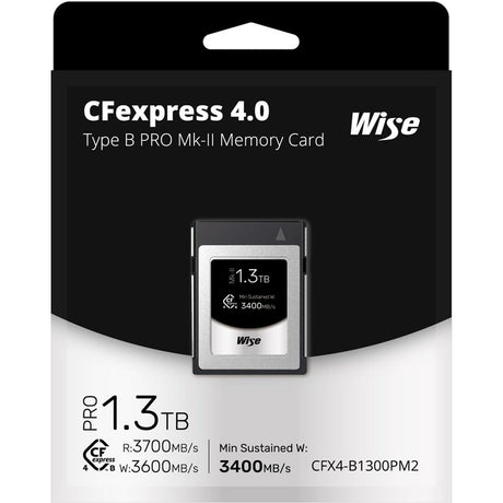 Wise 1.3TB CFexpress 4.0 Type B Pro MK II Memory Card 3600 MB/s - image 3 of 3