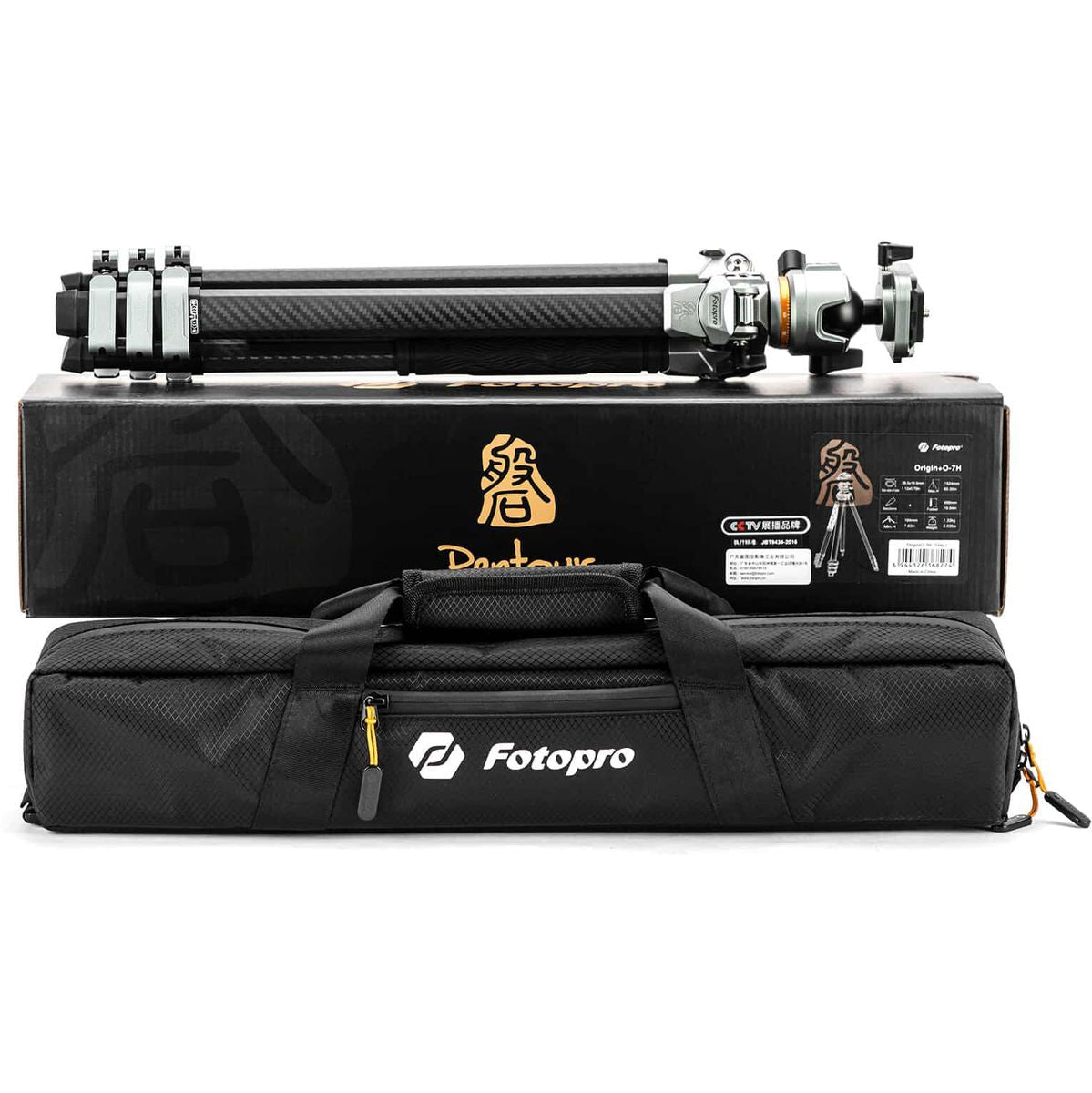 Fotopro Origin + O 7H Carbon Tripod Grey - image 2 of 5