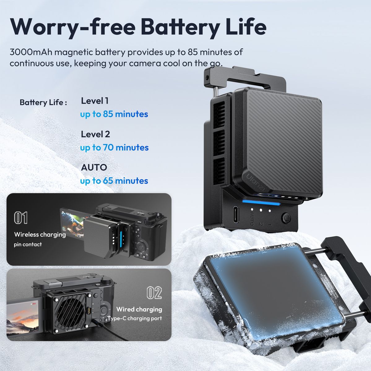 Ulanzi CU01 Battery For Camera Cooler - image 2 of 5