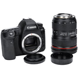 JJC Camera Body Cap&rear Lens Cap For Canon EF/EF S Mount - image 3 of 5