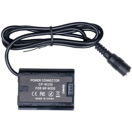 Caruba Dummy Battery Fujifilm NP W235 D Tap Male