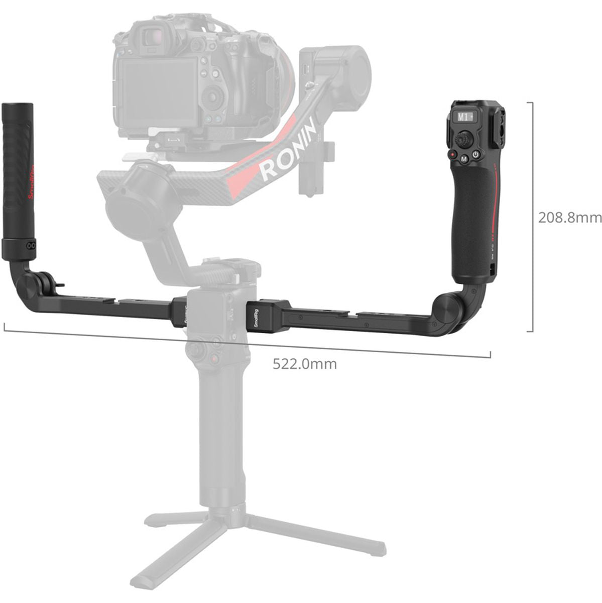 SmallRig 4327 Focus Control Dual Grip For DJI RS Series