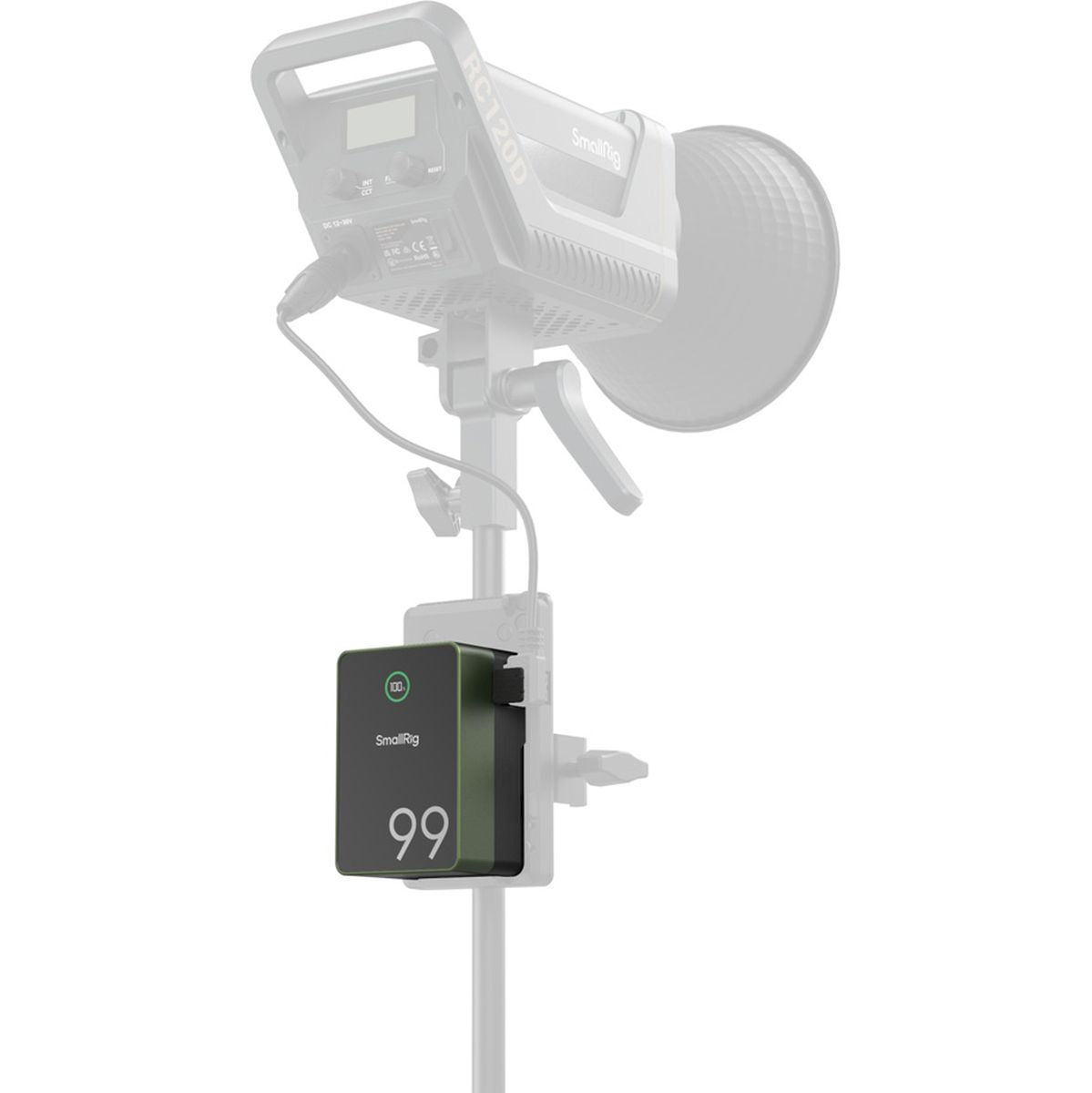 SmallRig 4974 VB99 Pro Mini V Mount Battery (Green) - image 2 of 5