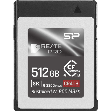 Silicon Power Studiopro CFexpress 4.0 Type B 512GB 3500MB/s - image 4 of 5