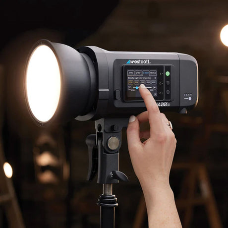 Westcott FJ400 II Touchscreen Strobe w/ FJ Pro AC/DC Battery (400WS) - image 3 of 5