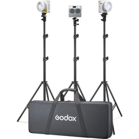 Godox ML100BI KIT3 Portable LED Light Kit w/ V Mount Hold...
