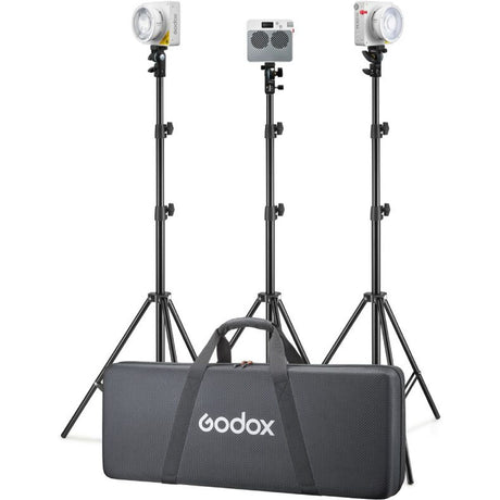 Godox ML100BI KIT3 Portable LED Light Kit w/ V Mount Hold...