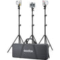 Godox ML100BI KIT3 Portable LED Light Kit w/ V Mount Hold...