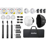 Godox ML100BI KIT3 Portable LED Light Kit w/ V Mount Hold... - image 2 of 2