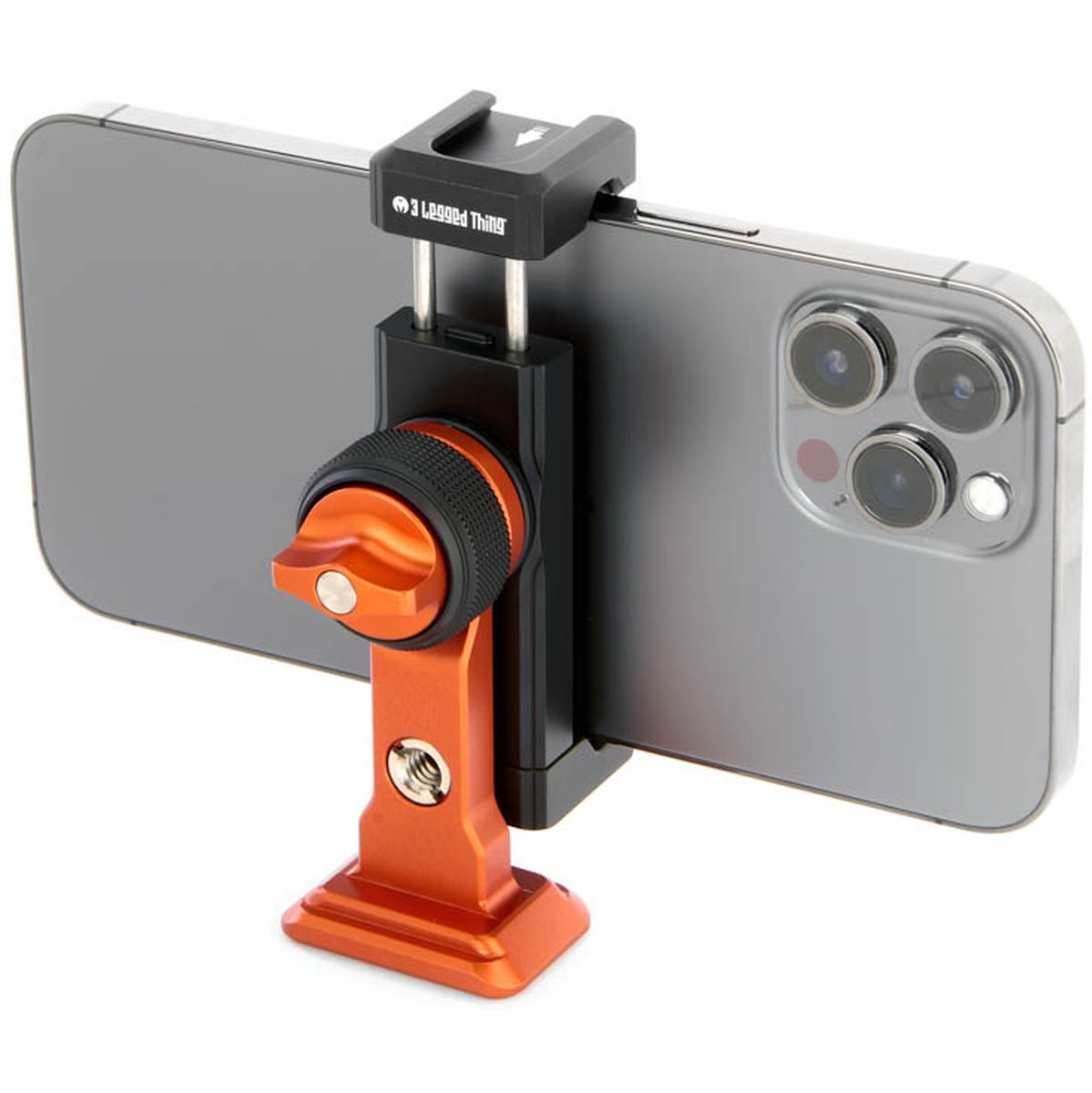 3 Legged Thing Universal Multi Functional Arca 3/8 & 1/4 Phone Clamp Black/Copp - image 4 of 4
